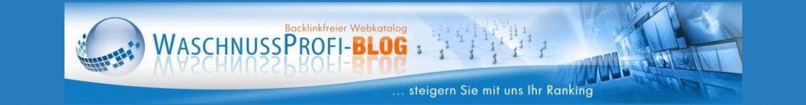 Webkatalog Webverzeichnis Waschnussprofi-Blog